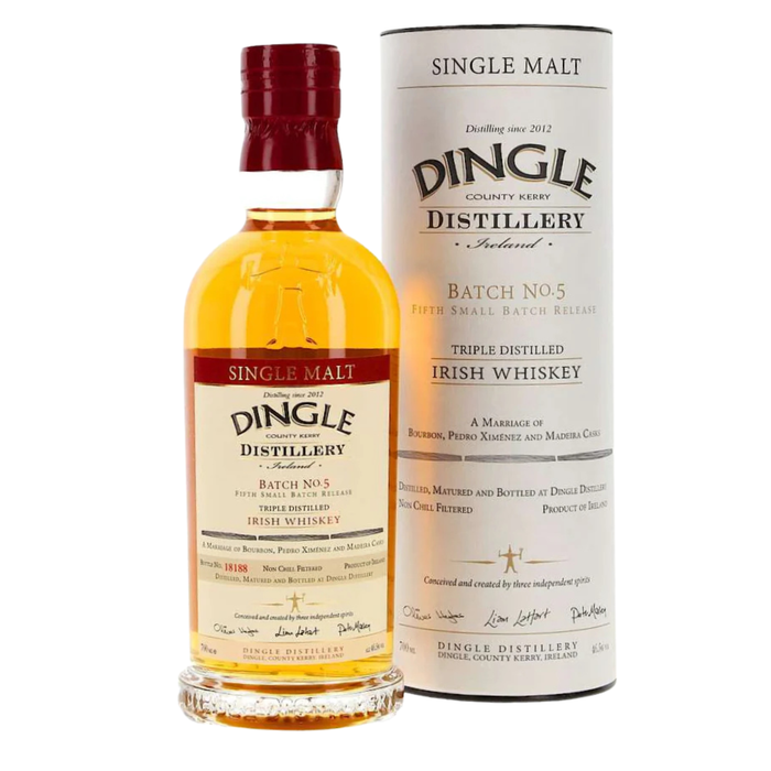 Dingle Single Malt 'Batch 5' 40% ABV 700ml