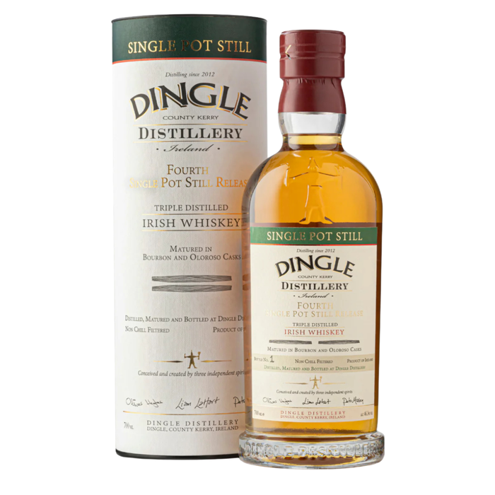 Dingle Single Pot Still Batch 4 Irish Whiskey 40% ABV 700ml