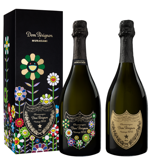Dom Perignon 2015 Murakami + Dom Perignon 2015 Without Gift Box Bundle Set B (Market Retail Price : $748 Nett)