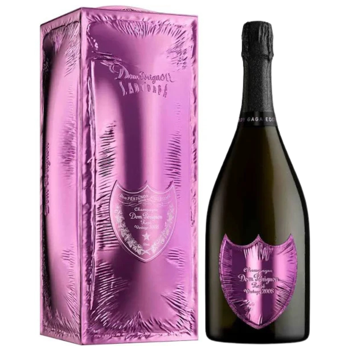 Dom Perignon Lady Gaga Rose 2010 (Giftbox) | 750ml | Asher BWS