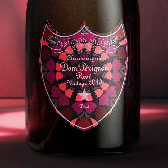 Dom Perignon x Damien Hirst Limited Edition Champagne Rose 2010 750ml
