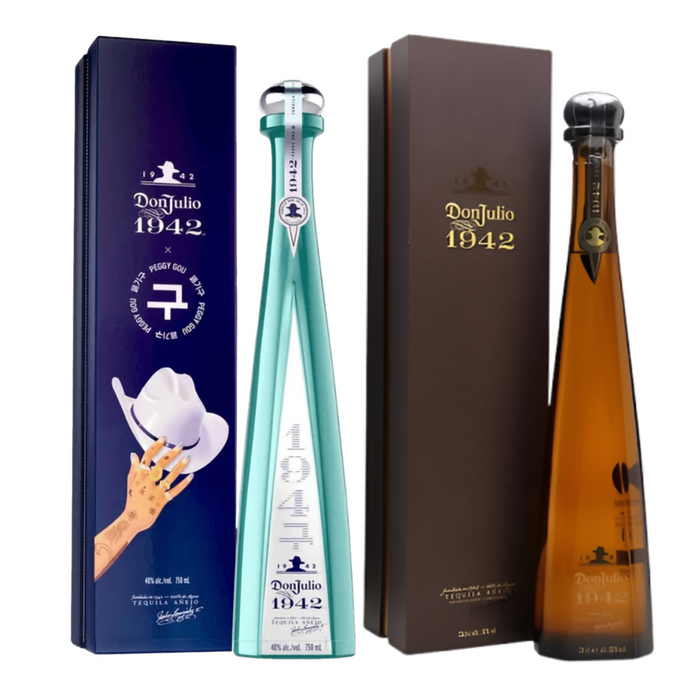 Don Julio 1942 + Don Julio x Peggy Gou 194구 Tequila 750ml ( Limited Edition ) [Bundle of 2]