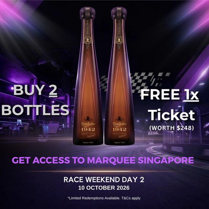 Don Julio 1942 F1 Marquee Ticket Bundle – Buy 2 Get 1 Ticket / Buy 3 Get 2 Tickets