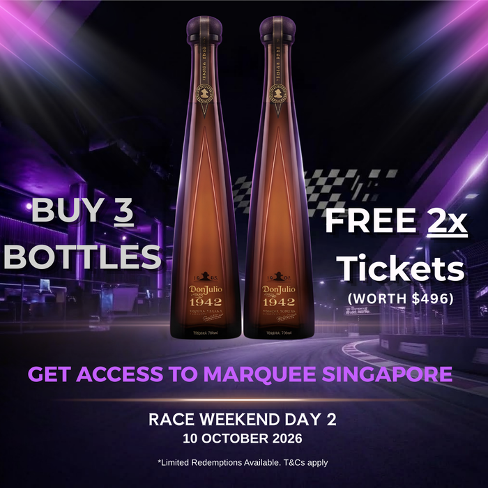 Don Julio 1942 F1 Marquee Ticket Bundle – Buy 2 Get 1 Ticket / Buy 3 Get 2 Tickets
