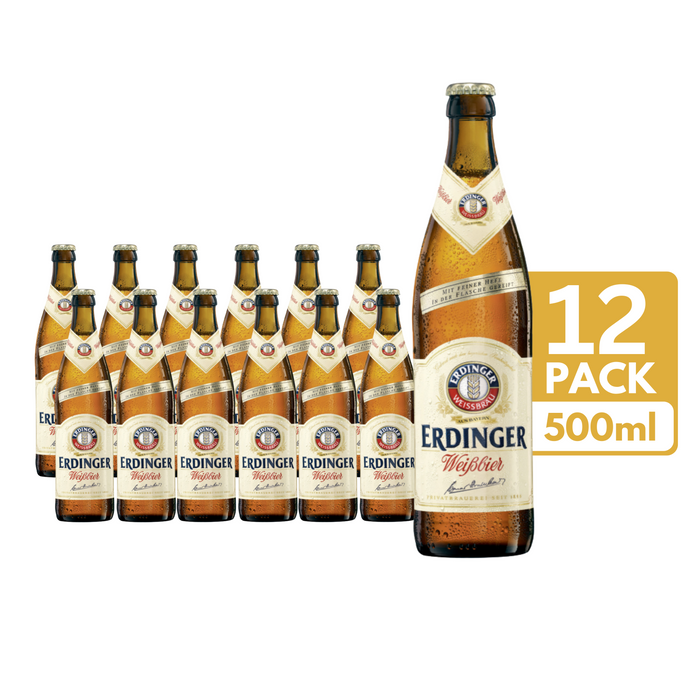 Erdinger Weissbier Bottles ( 12 x 500ml )
