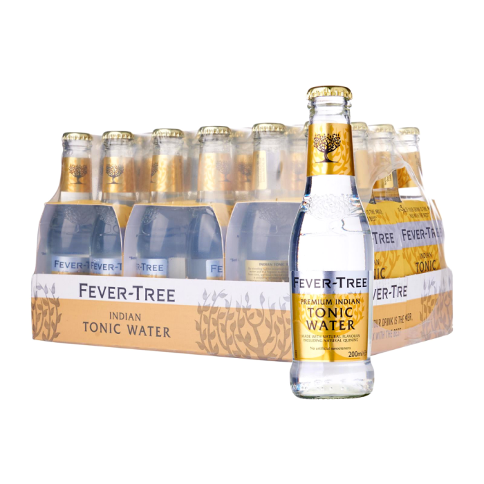 Fever Tree Premium Indian Tonic Glass Bottles ( 24 x 200ml )