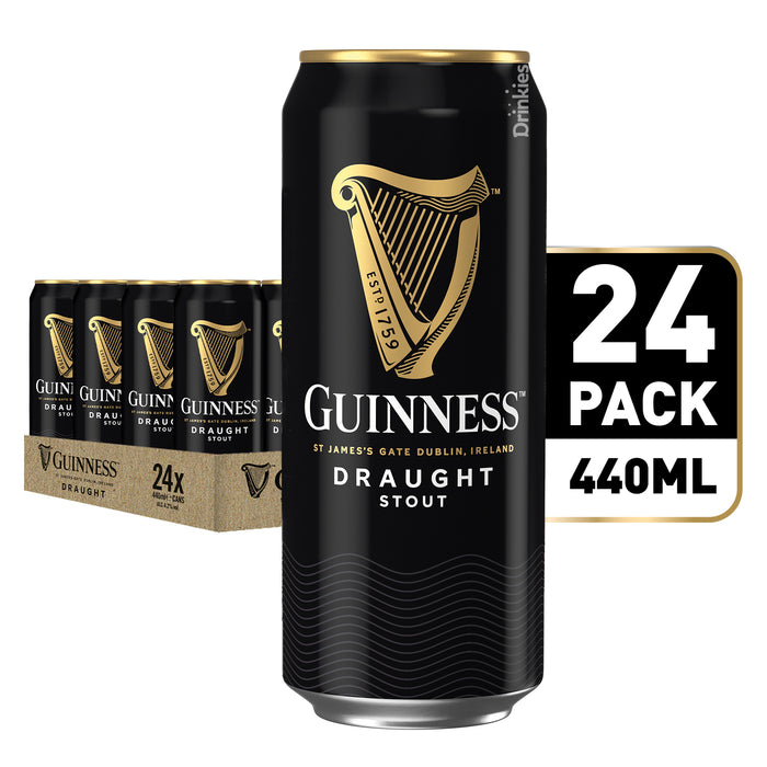 Guinness Draught Cans ( 24 X 440ml )