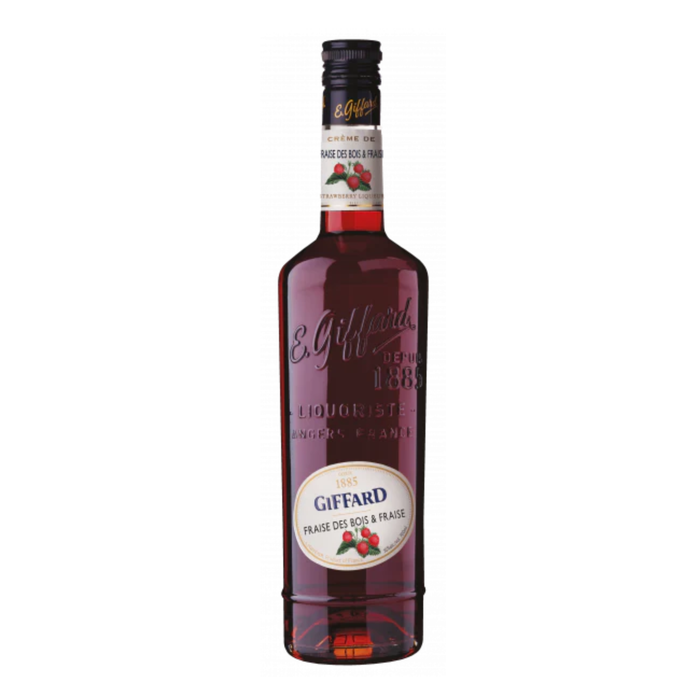 Giffard Fraise Des Bois & Fraise Liqueur (Wild Strawberry & Strawberry) 700ml