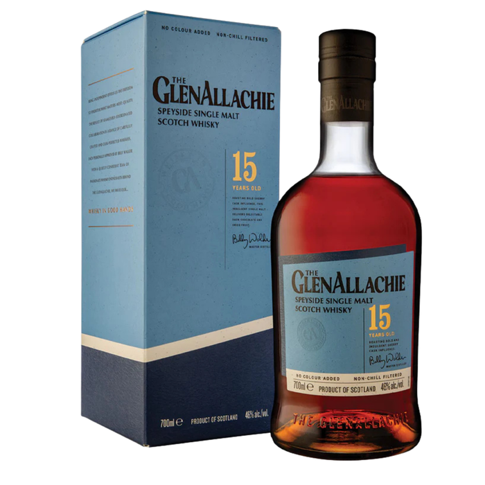 GlenAllachie 15 Years Single Malt Whisky 700ml