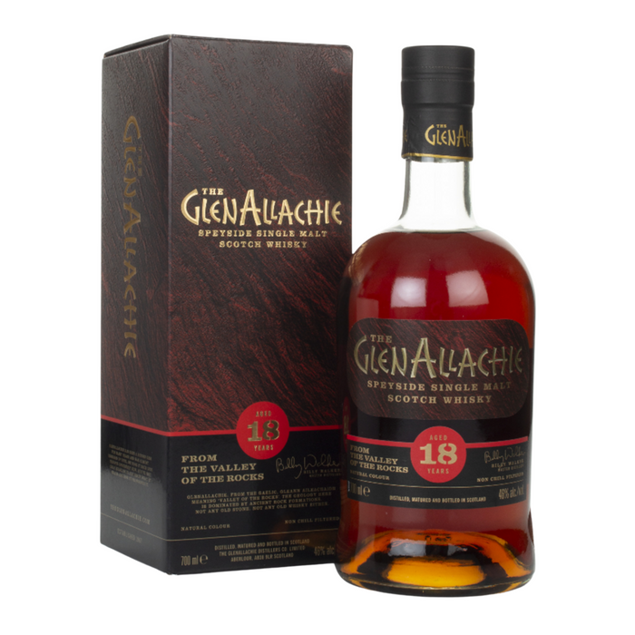 GlenAllachie 18 Year Old Whisky 700ml With Gift Box