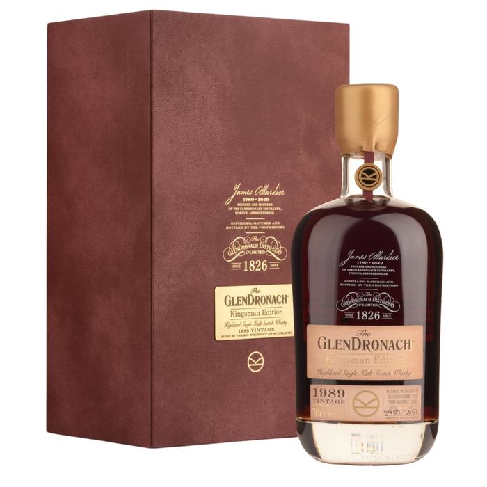 GlenDronach 29 Years Old 1989 Kingsman Edition Single Malt Scotch Whisky 700ml