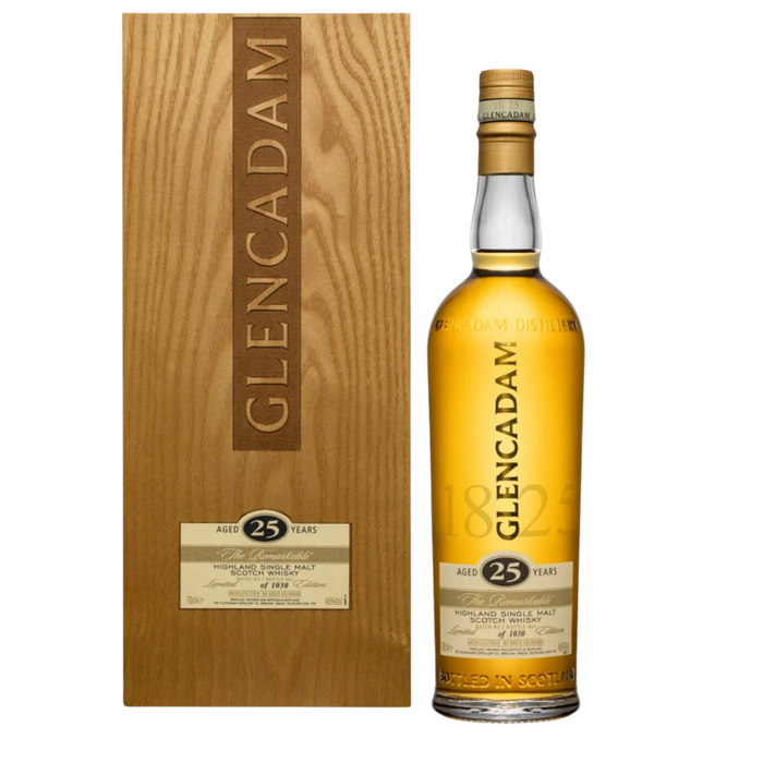 Glencadam 25 Years "The Remarkable" Single Malt 46% ABV 700ml