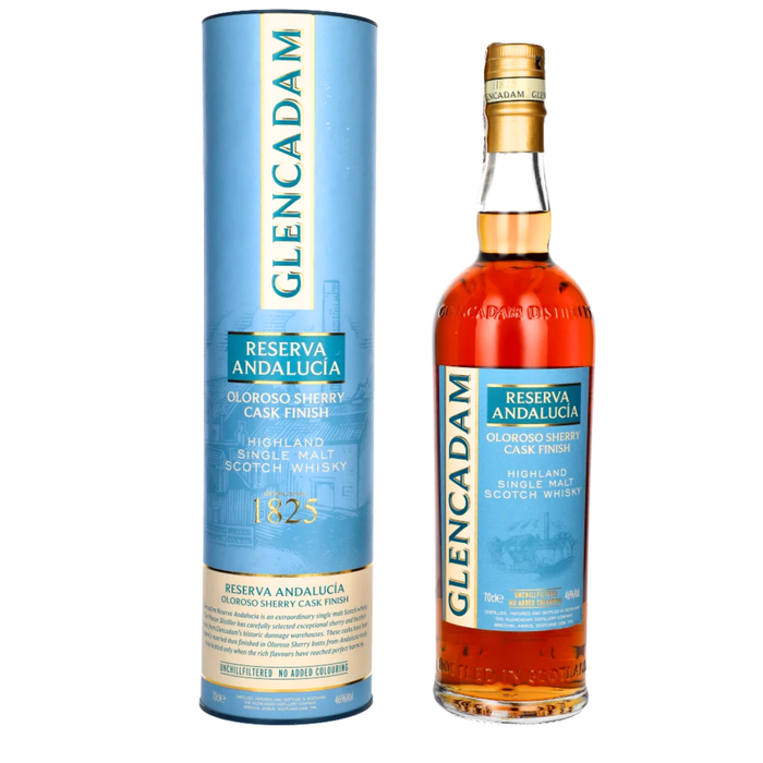 Glencadam Reserva Andalucia Oloroso Sherry Cask Finish Single Malt Whisky 46% ABV 700ml