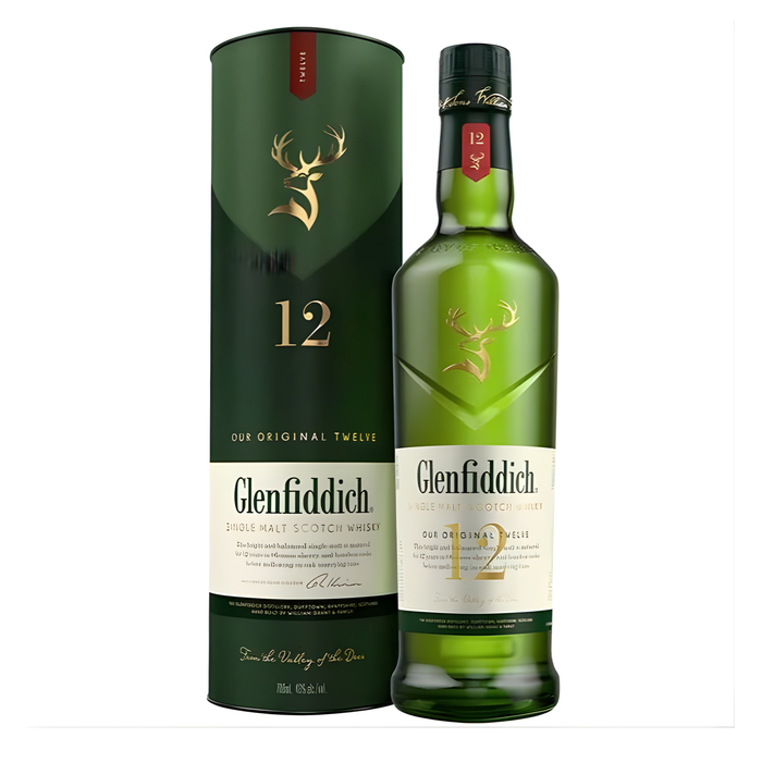 Glenfiddich 12 Years Original Single Malt Whisky 700ml
