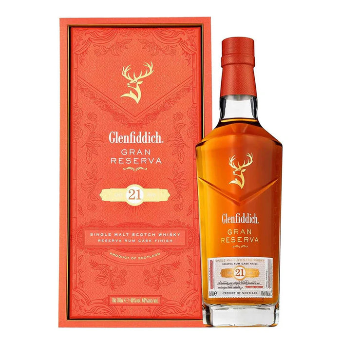 Glenfiddich 21 Years Gran Reserva Whisky 700ml With Gift Box