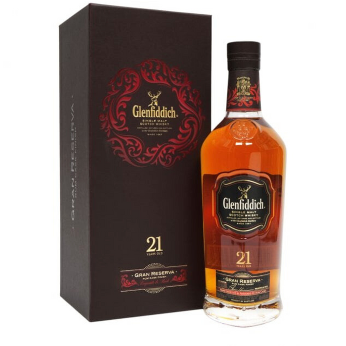 Glenfiddich 21 Gran Reserva Rum Cask Finish 700ml [Old Packaging]