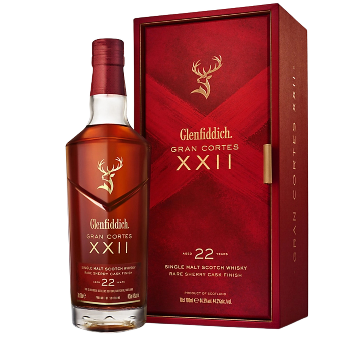 Glenfiddich 22 Years Gran Cortes Single Malt Whisky 700ml