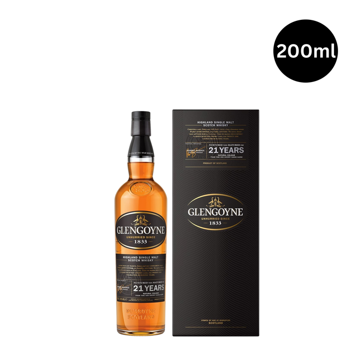 Glengoyne 21 Years Single Malt Whisky 200ml