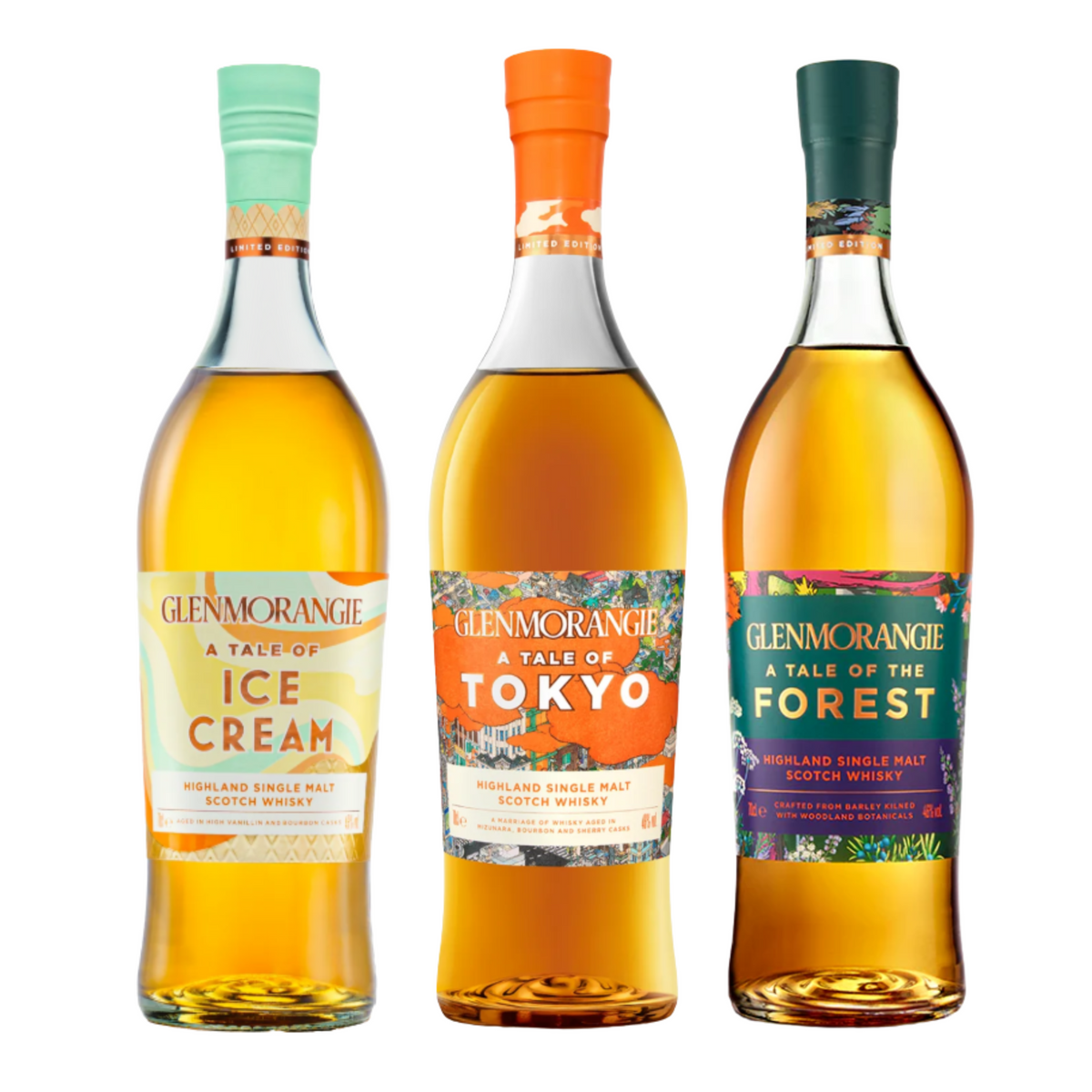 Glenmorangie A Tale Of Series Trio ( 3 x 700ml ) — Asher.sg
