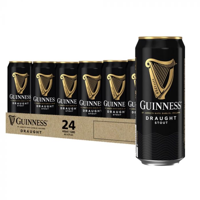 Guinness Draught Cans ( 24 X 440ml )