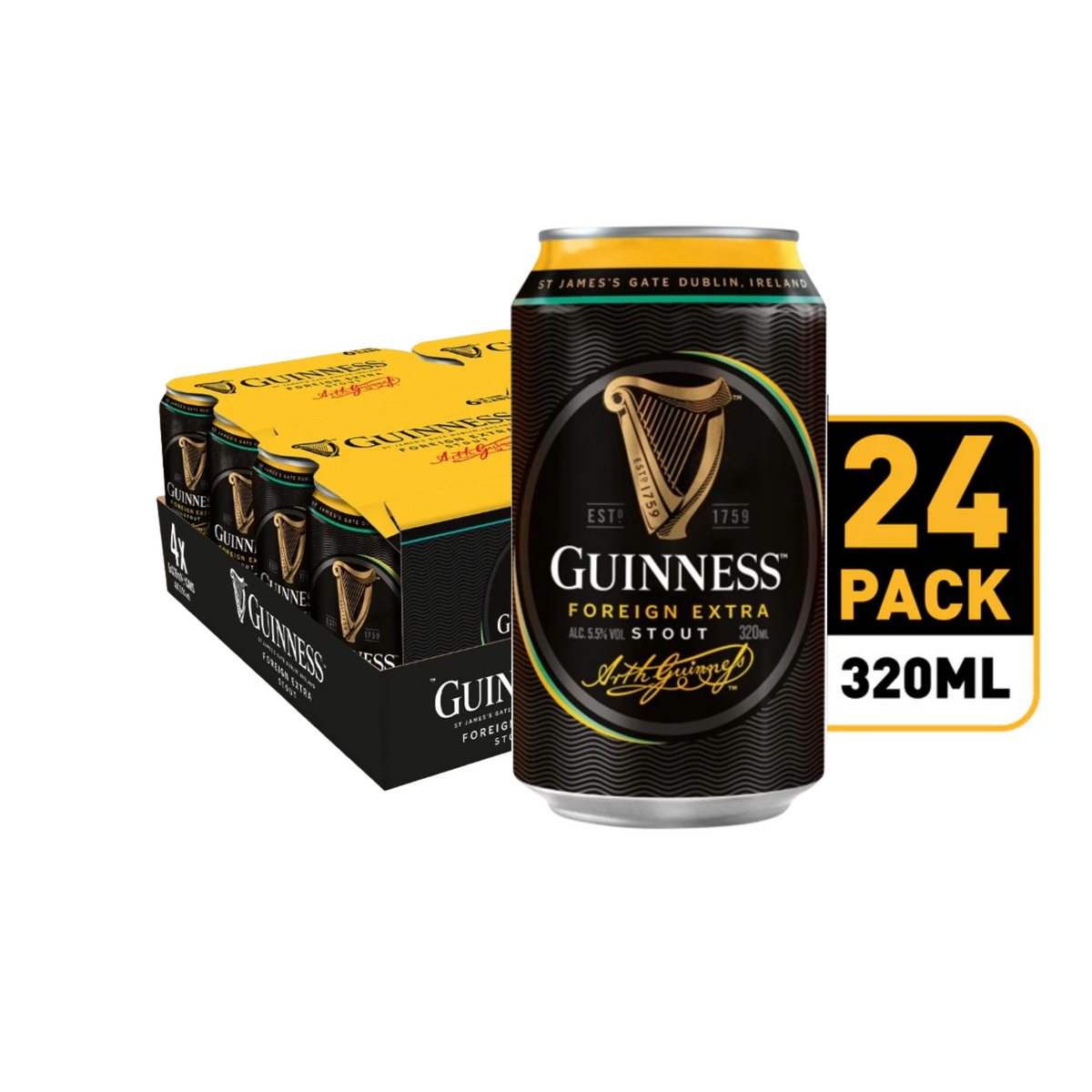 Guinness Stout (24 X 320ml) — Asher.sg