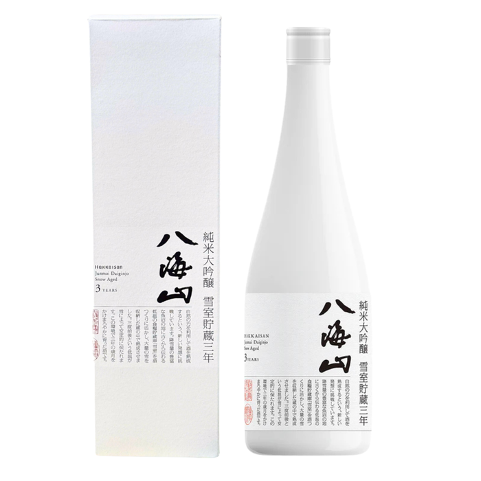Hakkaisan 3 Years Snow Aged Junmai Daiginjo | 八海山 雪室貯蔵3年 純米大吟醸 720ml
