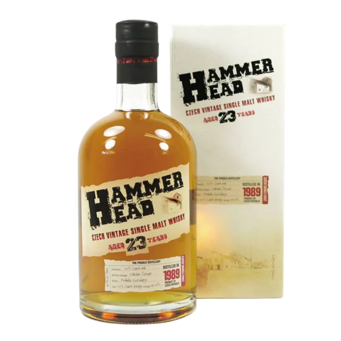 Hammerhead 23 Years 1989 Single Malt Whisky Czech Republic 700ml