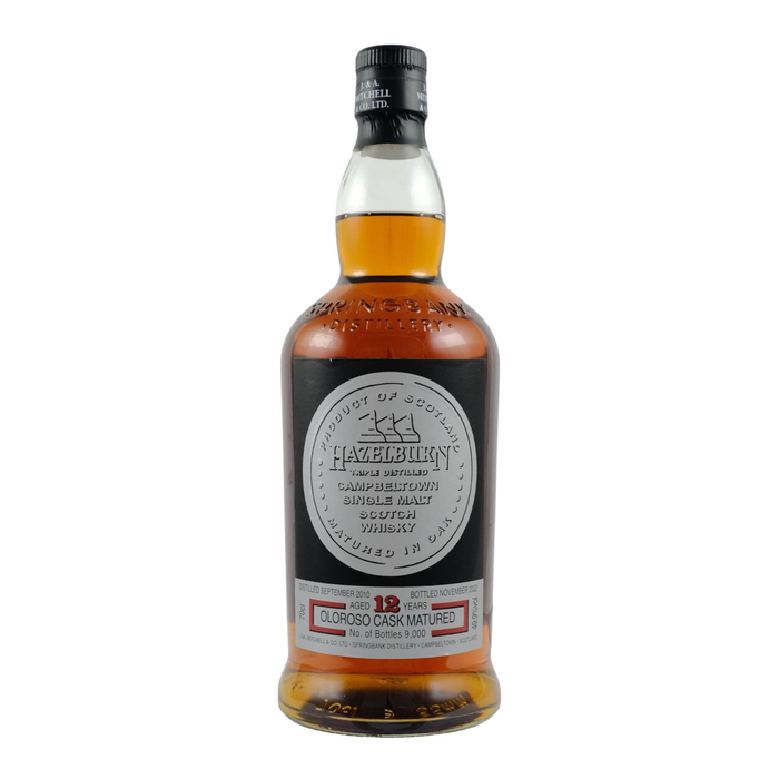 Hazelburn 12 Years Sherry Single Malt 49.9% ABV 700ml