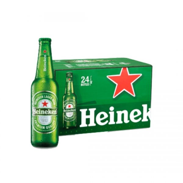 Heineken Beer Pint Bottles (24 x 325 ml)