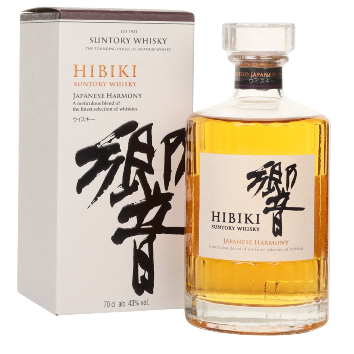 SUNTORY WHISKY HIBIKI 2本 Hibiki Harmony Blended Whisky 700ml — Asher.sg