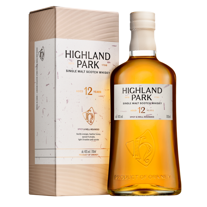 Highland Park 12 Years Single Malt Whisky 700ml