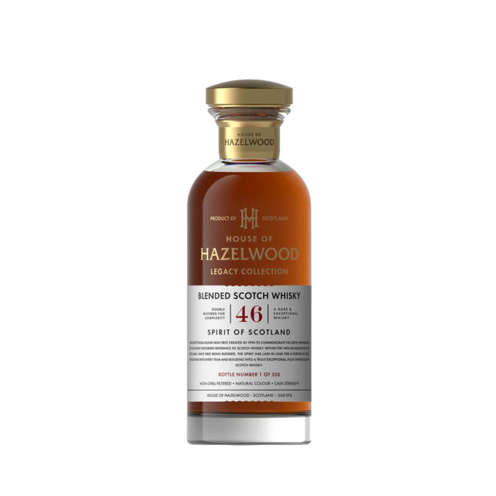 House of Hazelwood - 46 Year Old, Spirit of Scotland 700ml With Gift Box