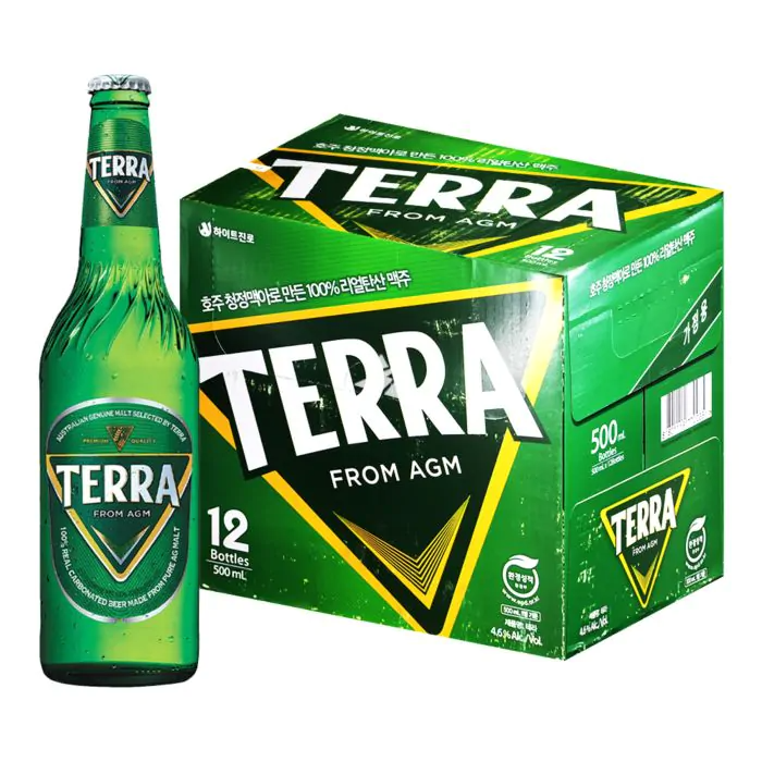 Terra Beer Bottles (12 x 500ml)