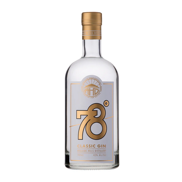 Adelaide Hills Distillery 78 Degree Classic Gin 700ml