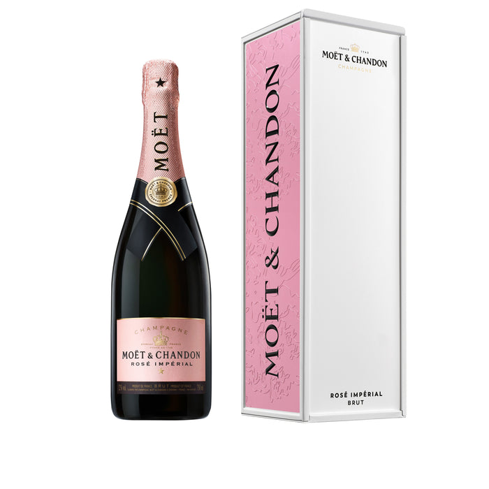 Moet & Chandon Rose Imperial Metal Box ( Customisation ) 750ml