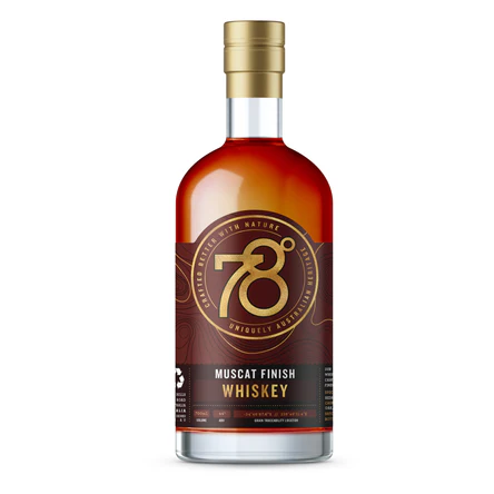 Adelaide Hills Distillery 78 Degrees Muscat Finish Whiskey 700ml