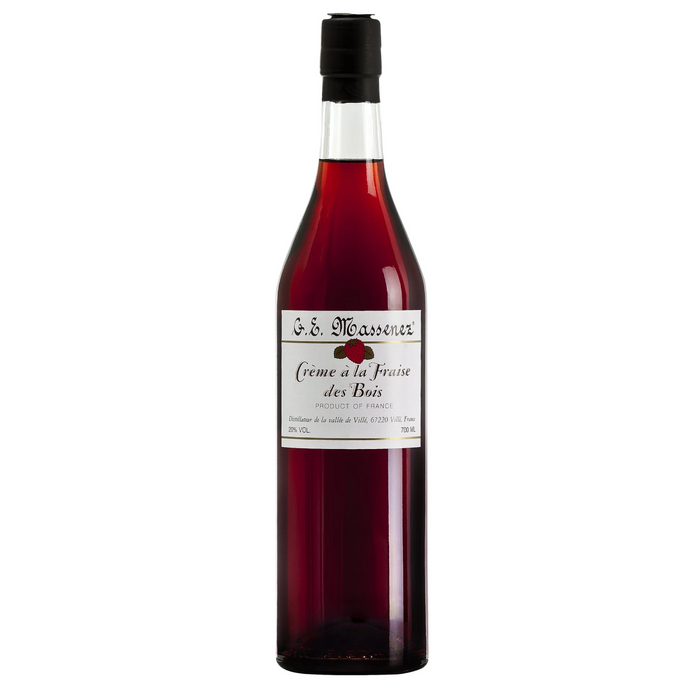 Massenez Crème À La Fraise Des Bois (Strawberries Wild) 700ml