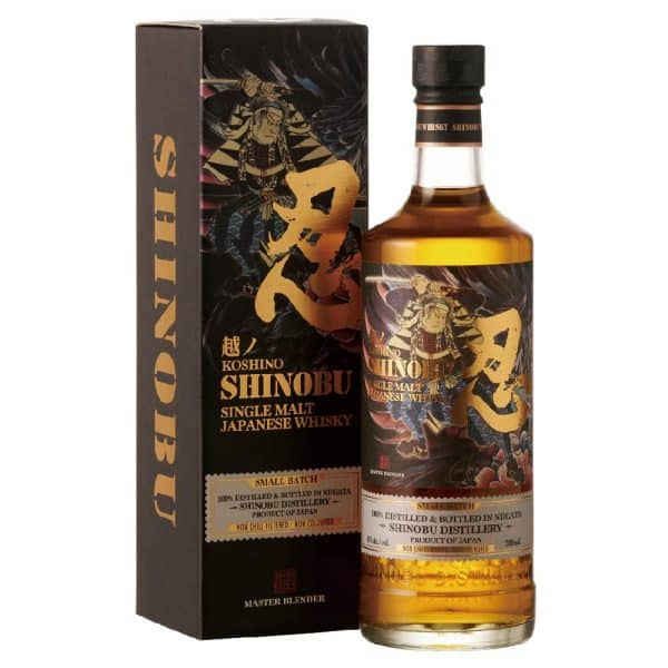 Shinobu Single Malt Japanese Whisky Small batch 700ml 43%  w/box