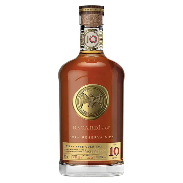 Bacardi Gran Reserva Diez 10 Years Rum 700ml