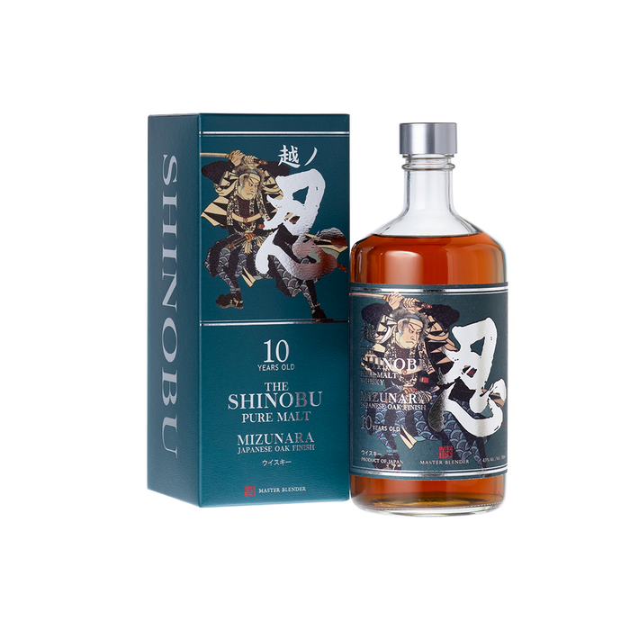 Shinobu 10YO Pure Malt Whisky 700ml 43% w/box