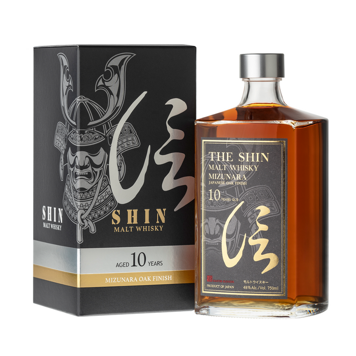 The Shin 10YO Malt Whisky Mizunara 700ml 48% w/box