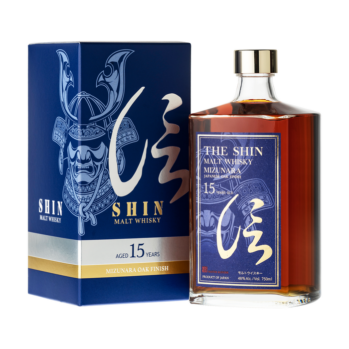 The Shin 15YO Malt Whisky Mizunara 700ml 48% w/box