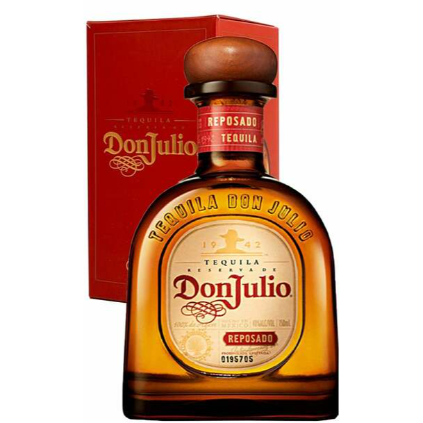 Don Julio Reposado with a Don Julio Paloma Glass