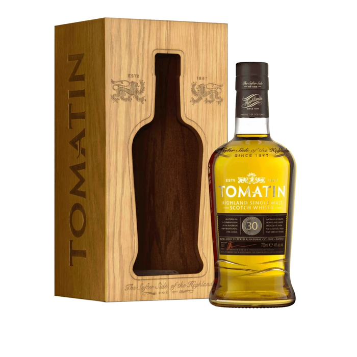 Tomatin 30 Years Ex Bourbon & Traditional Oak Cask 46%