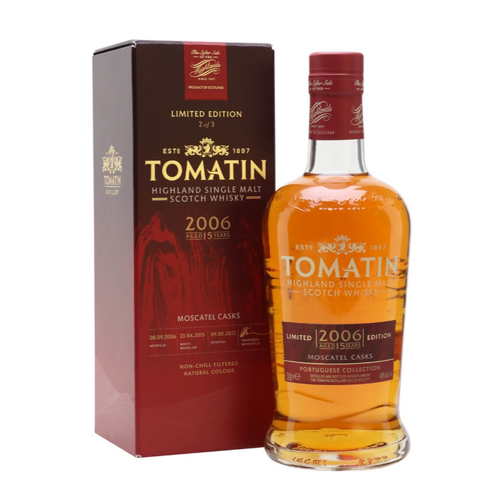 Tomatin 15YO The Portuguese Collection Moscatel Cask 46%