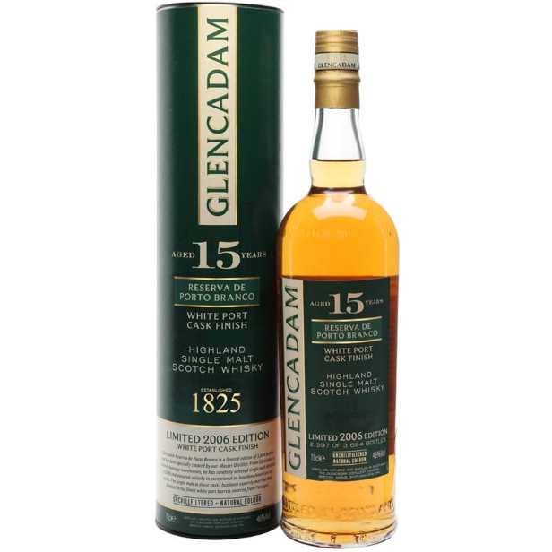 Glencadam 15 Years White Port Cask Finish 46%