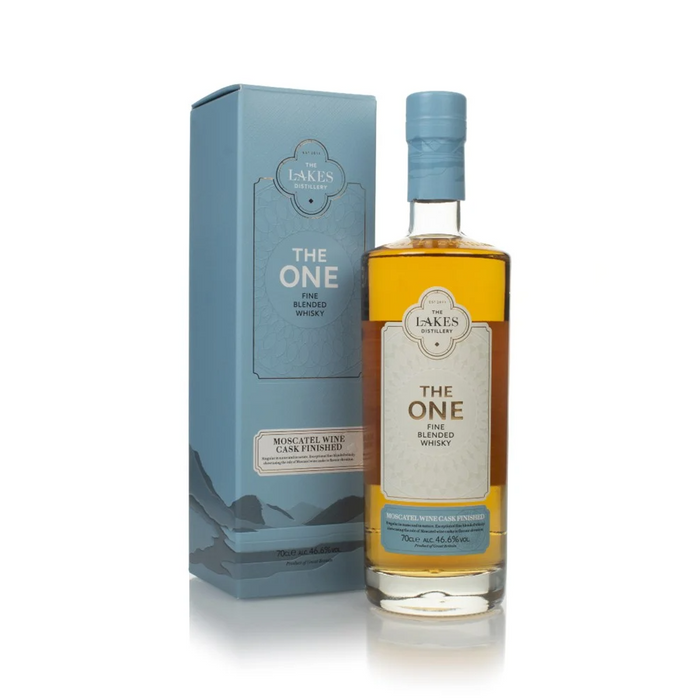 The Lakes Distillery The ONE Moscatel Cask Finished Blended Whisky, 46.6%