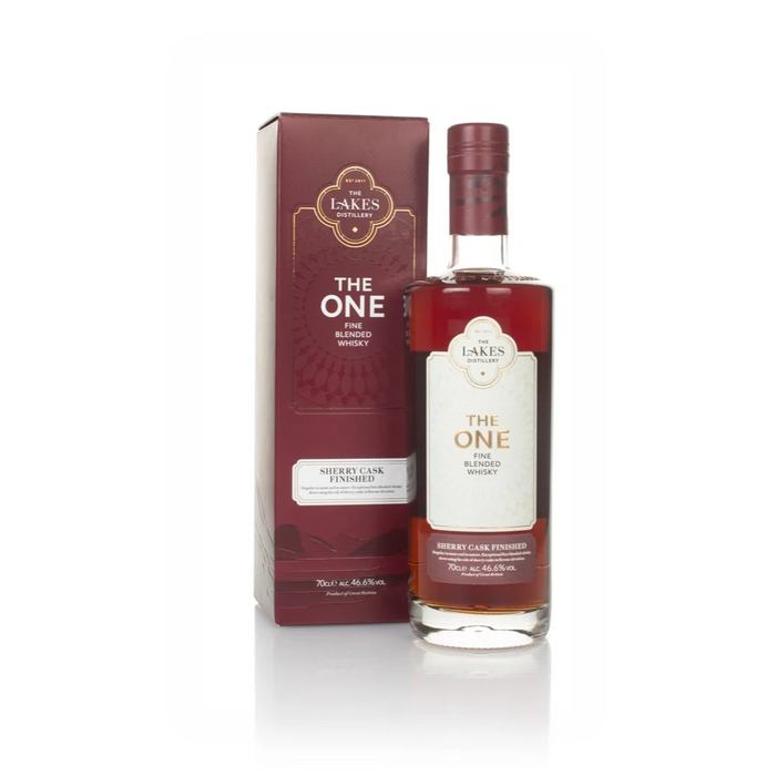 The Lakes Distillery The ONE Sherry Cask Finished Blended Whisky, 46.6%