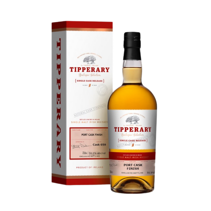 Tipperary 2017 Home Grown Barley Port Cask Finish 50%