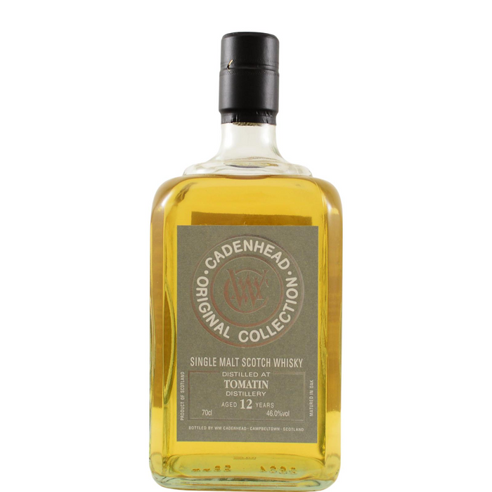 Cadenhead’s Original Collection 1 – Tomatin 12 Years Bottled in 2020 Bourbon Whisky 46%